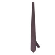 Corneliani Silk Jacquard Slips Purple, Herr