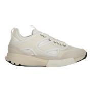 Oamc Mesh låga sneakers med mockadetaljer White, Herr