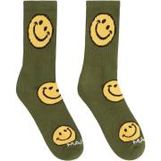 Market Smiley Vintage Bomullsstrumpor Green, Herr