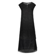 Lorena Antoniazzi Elegant Spetsklänning med Transparens Black, Dam