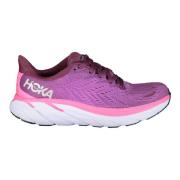 Hoka One One Kontrasterande låga sneakers Purple, Dam