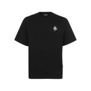 Eytys Bomull Logo T-shirt Black, Herr