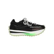 Stella McCartney Reclypse Sneakers med Meshinsatser Black, Dam