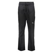 Off White Stiliga Techno Fabric Track Pants Black, Herr