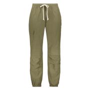 John Elliott Elastiska Track-pants med Fickor och Manschetter Green, H...