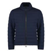 Moorer Gåsdun Full Zip Jacka Blue, Herr