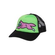 Icecream Logo Baseball Cap Green, Herr