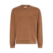 A-Cold-Wall Bomullssweatshirt med logodetalj Brown, Herr