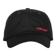 Ambush Sportig Baseballkeps med Stel Skärm Black, Herr