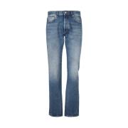 Heron Preston Klassiska 5-ficksjeans Blue, Herr