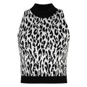 Wolford Leopard motif tank-top Multicolor, Dam