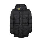 Parajumpers Huva Dunjacka med Ribbade Manschetter Black, Herr