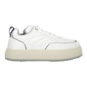 Eytys Låga sneakers med rund tå White, Dam