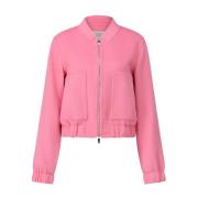 Riani Ull Cropped Blouson Jacka Pink, Dam