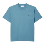 Lacoste Klassiskt Logoty i Petrol Blue, Herr