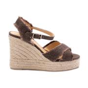 Castañer Brun Kil Espadrillos Sandaler Brown, Dam