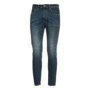 Dondup Smal Passform Denim Jeans Blå Blue, Herr