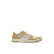 Amiri Sneakers Debossed Ma Quad Skel Top Low Yellow, Herr