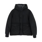 Woolrich Bomull Ramar Jacka Black, Herr