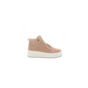 Patrizia Pepe Sneakers i mocka med juveldetalj Beige, Dam