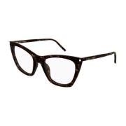 Saint Laurent Tunn Optisk Kate Solglasögon Brown, Unisex