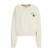 Love Stories Vit Sloane Sweatshirt Casual Mode Beige, Dam