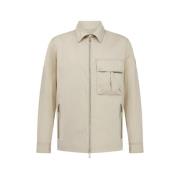 Belstaff Drome-skjorta med funktionella fickor Beige, Herr