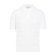 Dries Van Noten Vit Mercy Polo Skjorta White, Herr