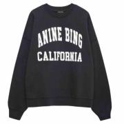 Anine Bing Miles California Sweatshirt Black, Dam