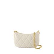 Burberry Quiltad Läder Rocking Pouch - Beige Beige, Dam