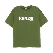 Kenzo Olivgrön Crew Neck T-shirt Green, Herr