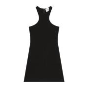 Courrèges Svart Elegant Klänning Dammode Black, Dam