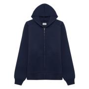 Autry Hooded Zip-through Jacket Blue, Herr