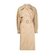 Stella McCartney Ikonisk Trench Coat Beige, Dam