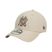 New Era Lag Outline Baseballkeps Beige, Dam