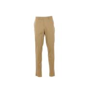 Lardini Beige Bomull Stretch Byxor Beige, Herr