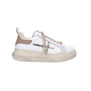 Gio+ Elegant Läder Sneaker White, Dam