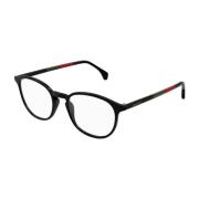 Gucci Stiligt Glasögonbåge Black, Unisex