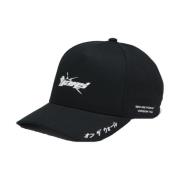 Vans Justerbar Strapback Keps med Unik Design Black, Herr