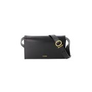 Jil Sander Laeder axelremsvskor Black, Dam