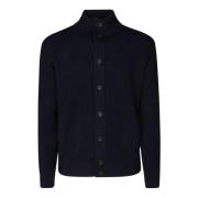 Filippo De Laurentiis Stilren Button Cardigan Blue, Herr