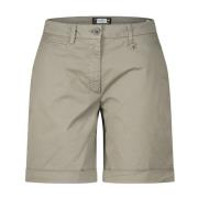 Mason's Modernt Shorts med Uppvikt Kant Brown, Dam