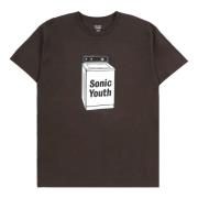 Pleasures Bomull Print T-shirt Brown, Herr