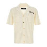 Amiri Mesh Ivory Skjorta Beige, Herr