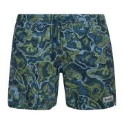 Cotopaxi Grön Print Badshorts Blue, Herr