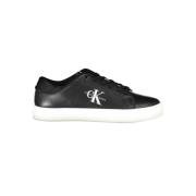 Calvin Klein snygga sneakers med sportiga detaljer Black, Herr