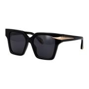 Roberto Cavalli Stiliga solglasögon Src002S Black, Unisex