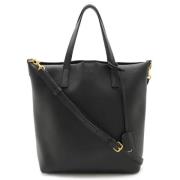 Yves Saint Laurent Vintage Pre-owned Laeder handvskor Black, Dam