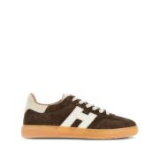 Hogan Bruna Casual Sneakers för Män Brown, Herr