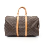 Louis Vuitton Vintage Pre-owned Canvas louis-vuitton-vskor Brown, Dam